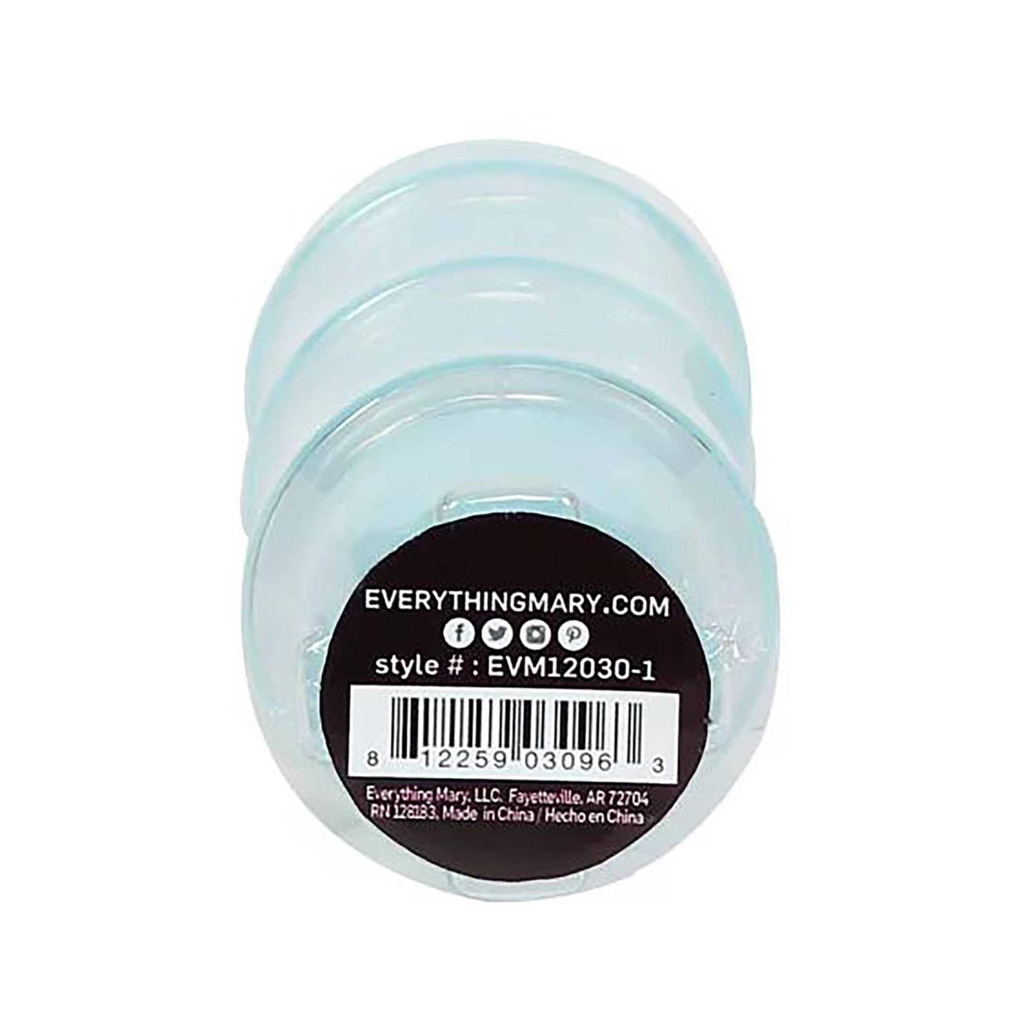 Everything Mary Round Stackable Crafting Containers 3 Piece Plastic - Image 3