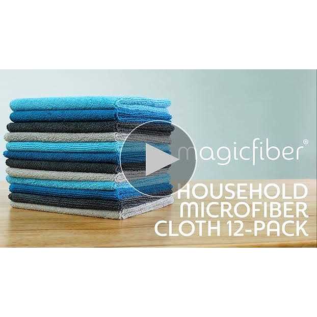Magicfiber Microfiber Cleaning Cloth Thick Soft & Ultra Absorbent Reusable Microfiber Towel - Image 5