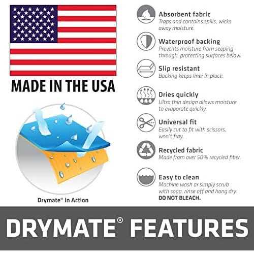 Drymate Premium Luxury Shelf & Drawer Liner Thick Cushioned Fabric - Image 4