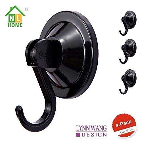 Nl Home Suction Cup Wreath Hooks, Powerful Vacuum Hangers for Door Window - Image 4