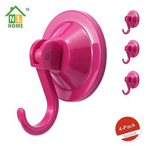 Nl Home Suction Cup Wreath Hooks, Powerful Vacuum Hangers for Door Window - Image 5