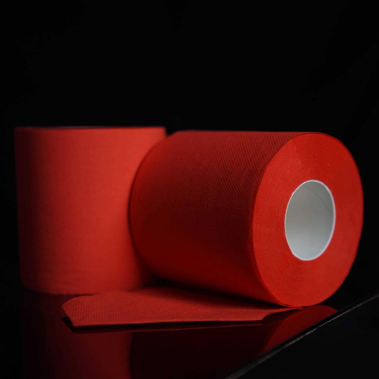 Mondo Medical 3 Ply Colored Bathroom Tissue Toilet Paper - Image 3