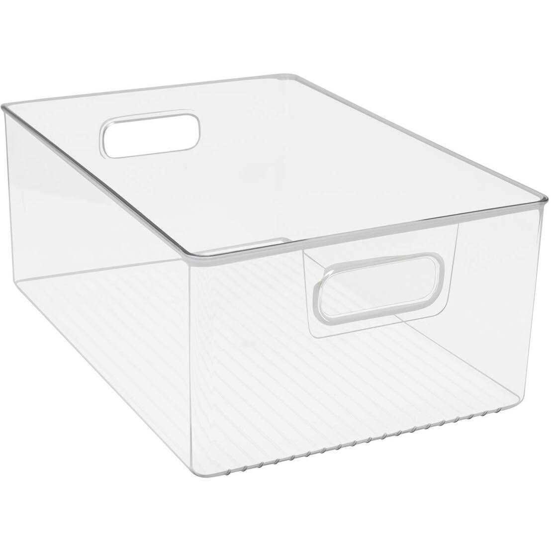 Sorbus Clear Plastic Storage Organizing Bins - Image 5