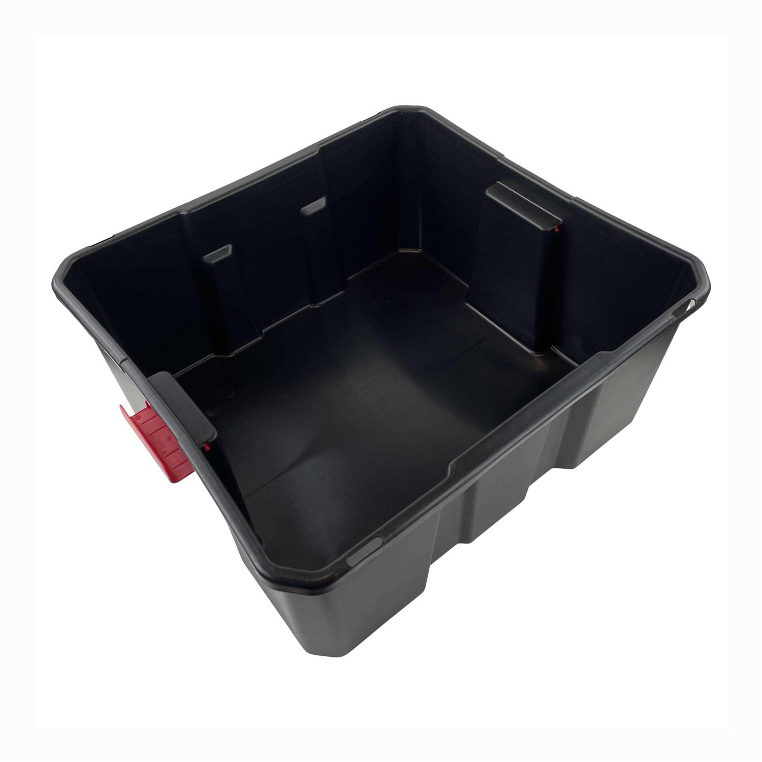 Hyper Tough 21 Gallon Plastic Material Storage Tote - Image 3