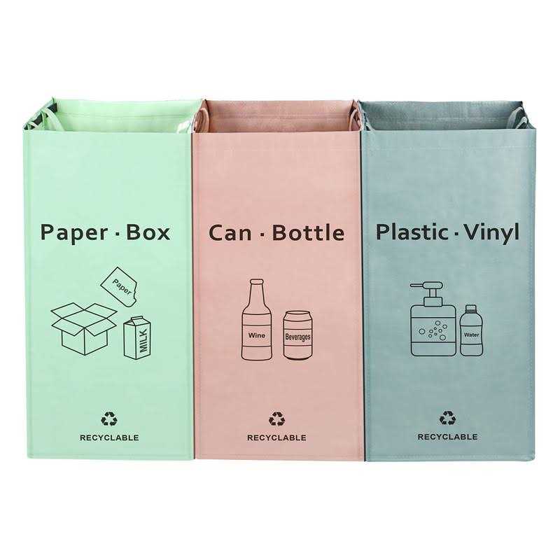 JIALAI Home Separate Recycling Waste Bin Bags for Kitchen Home - Image 4