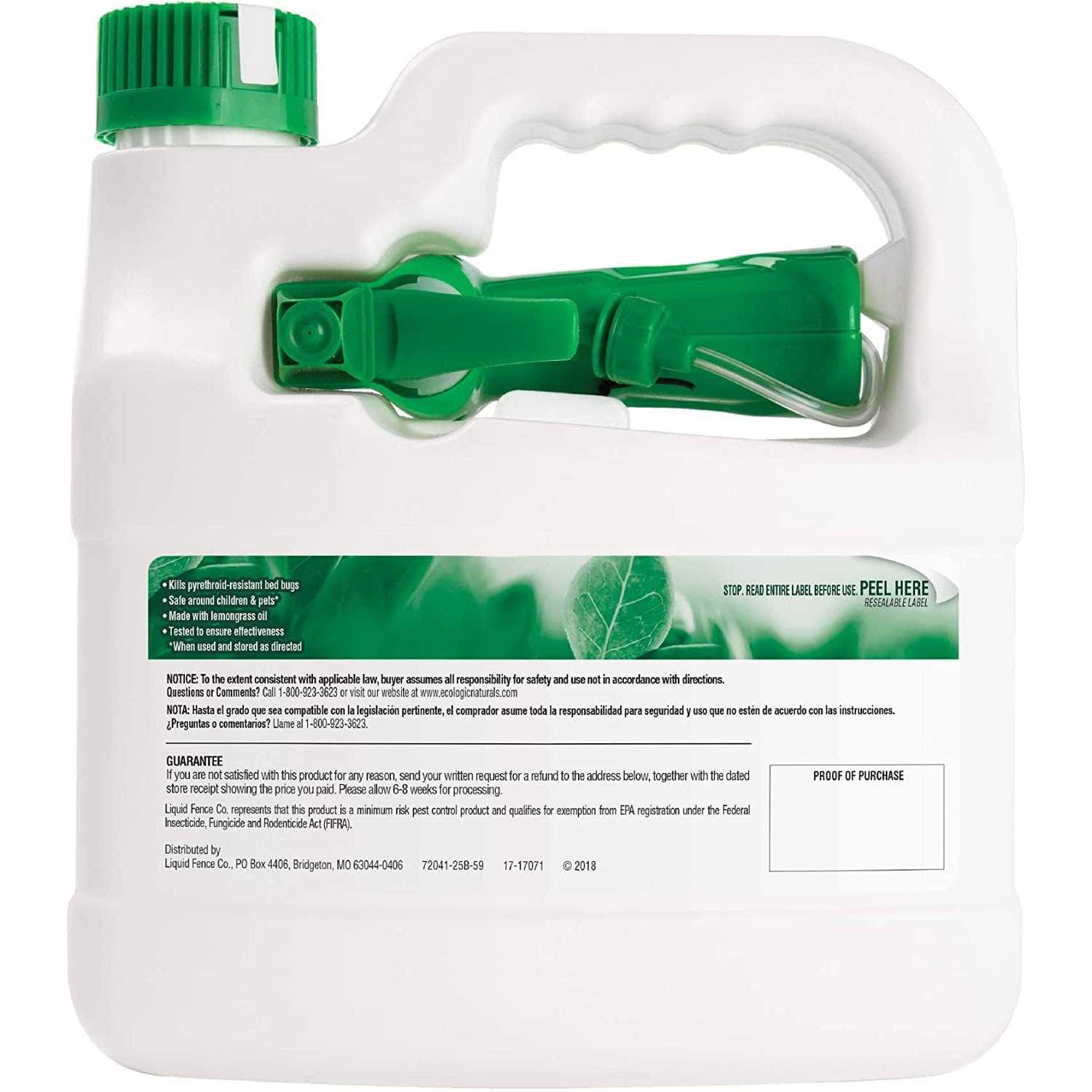 Ecologic 64 oz. Ready-To-Use Bed Bug Killer - Image 2