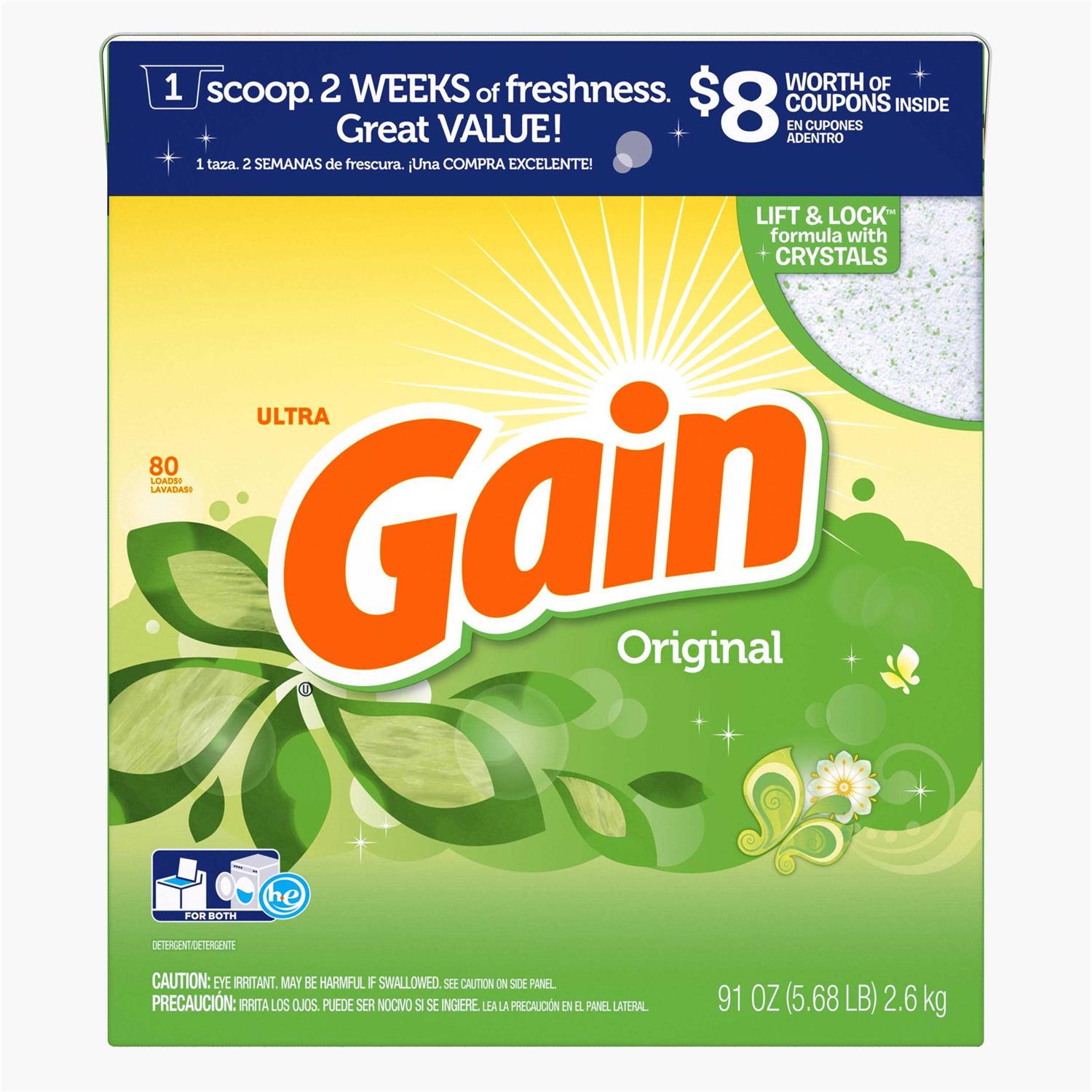 Gain Original Powder Laundry Detergent - Image 3