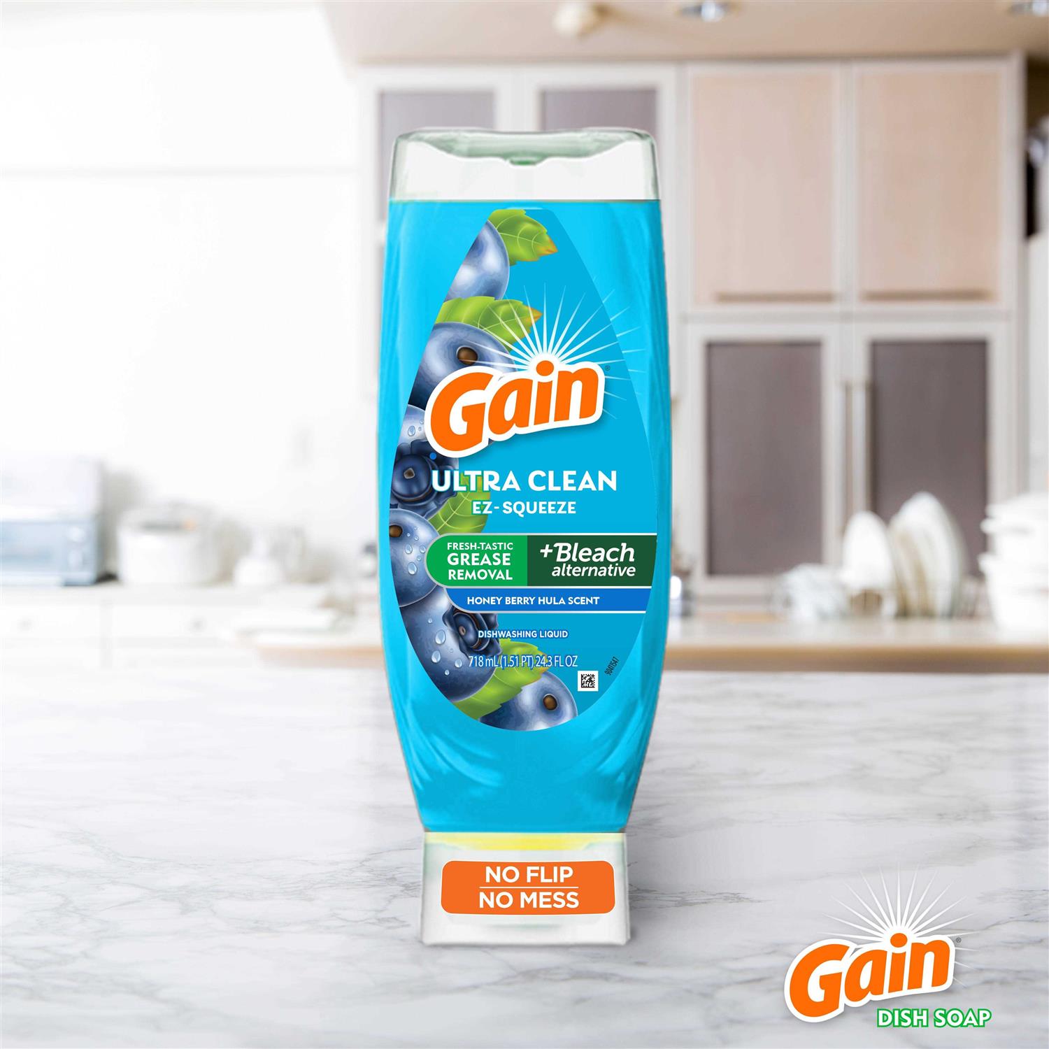 Gain EZ Squeeze Dishwashing Liquid Dish Soap - Image 3