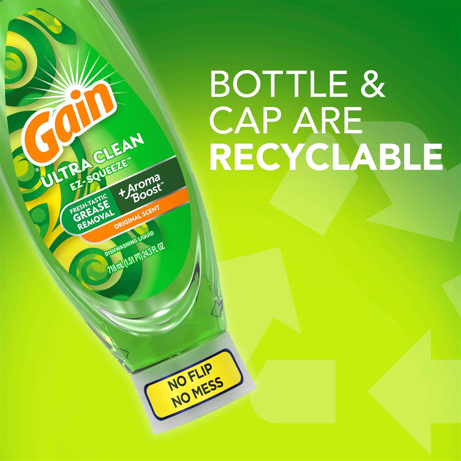 Gain EZ Squeeze Dishwashing Liquid Dish Soap - Image 4