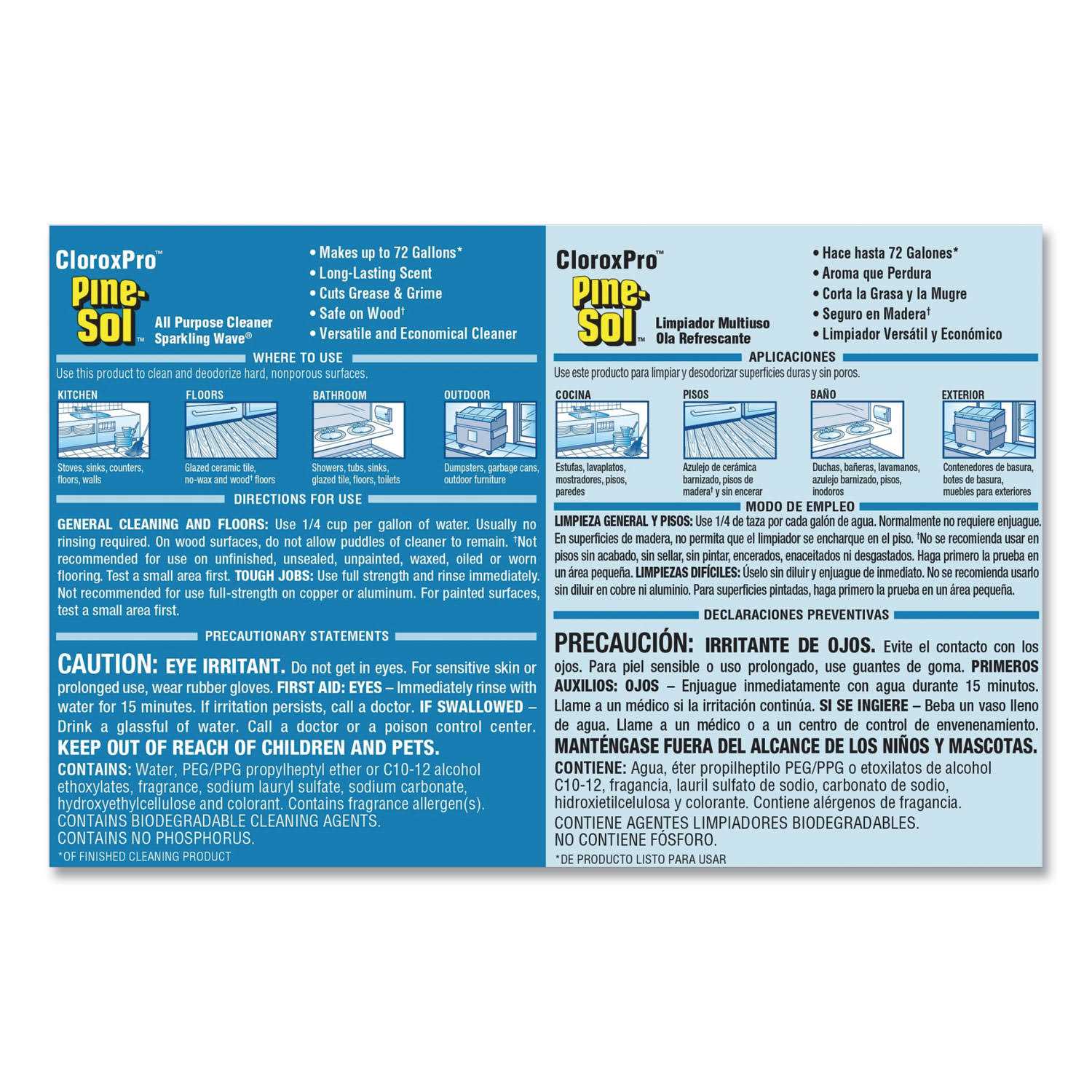 Pine-Sol All Purpose Cleaner Sparkling Wave - Image 2