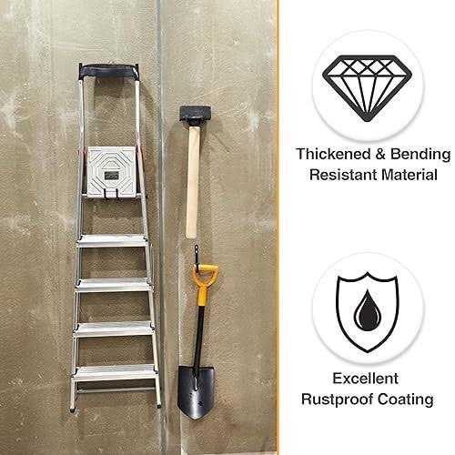 Kurui Heavy Duty Garage Hooks for Hanging 6pcs Large Garage Storage Hooks for Extension Cord Tool Cable - Image 2