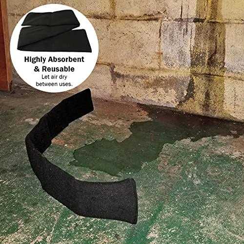 Evelots Moisture Snake Absorbs Water/Leak/Spills-3 Feet-Reusable - Image 5
