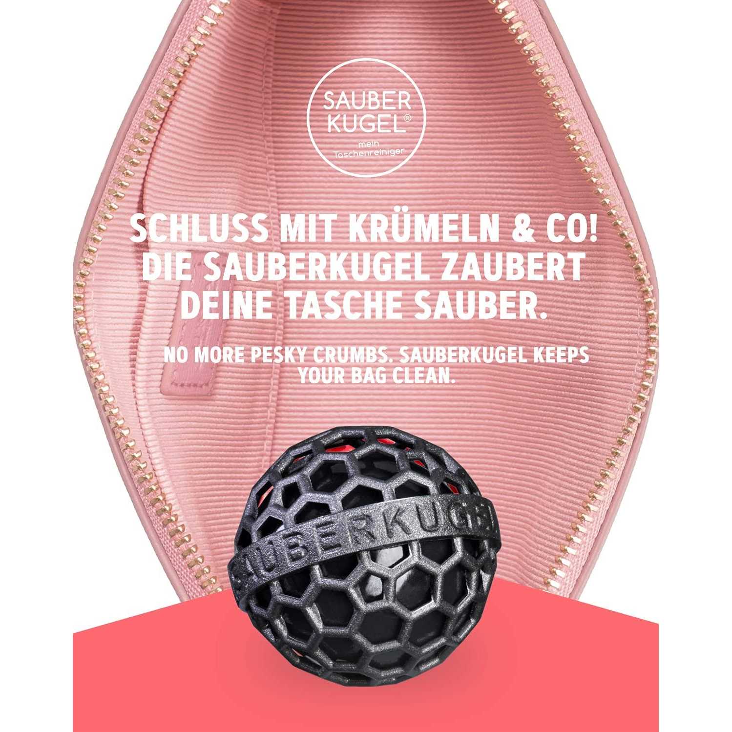 Sauberkugel The Clean Ball The clever way of cleaning bags, backpacks and school bags - Image 2