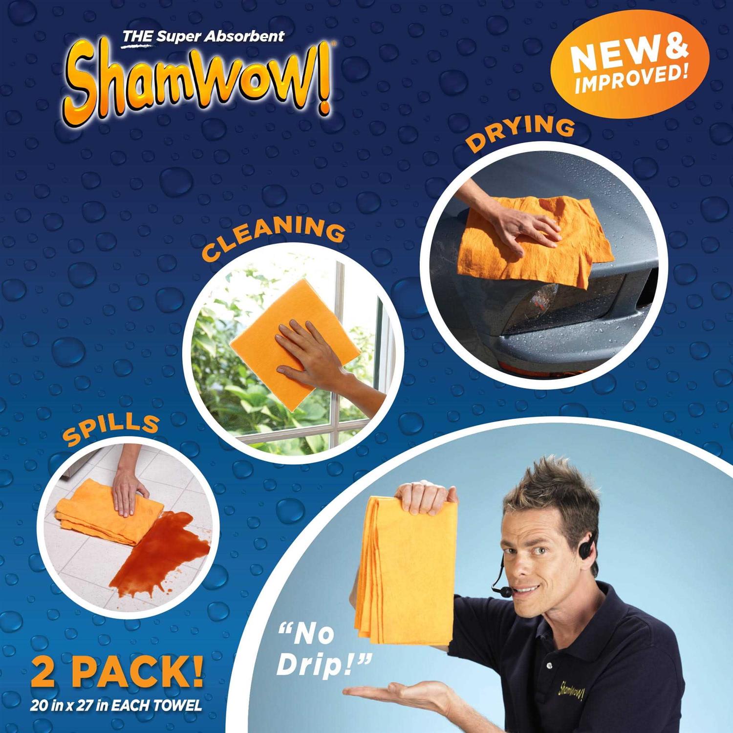 ShamWow Super Absorbent Cleaning Shammies - Image 2