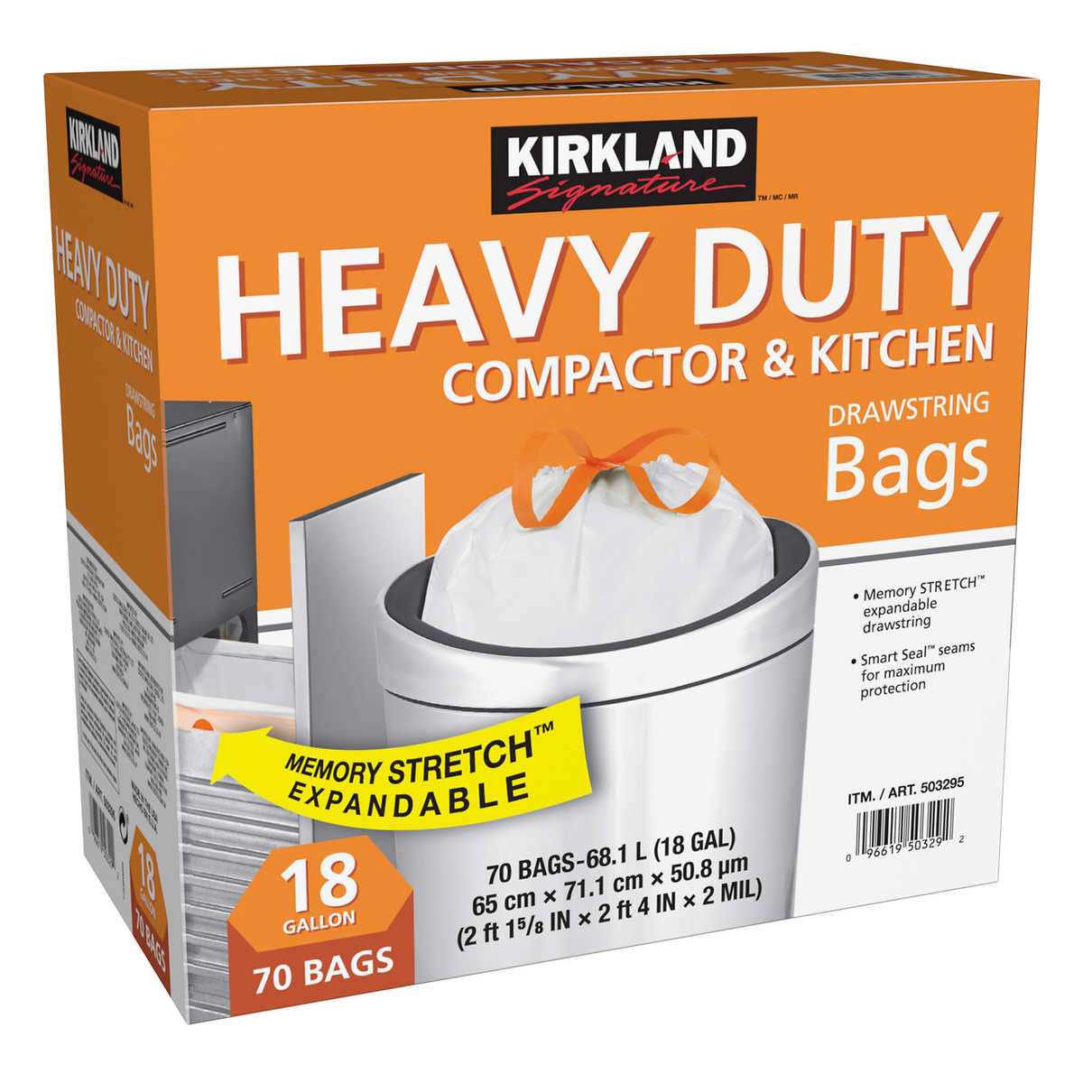 Kirkland Signature Compactor Bags 18 Gallon - Image 2