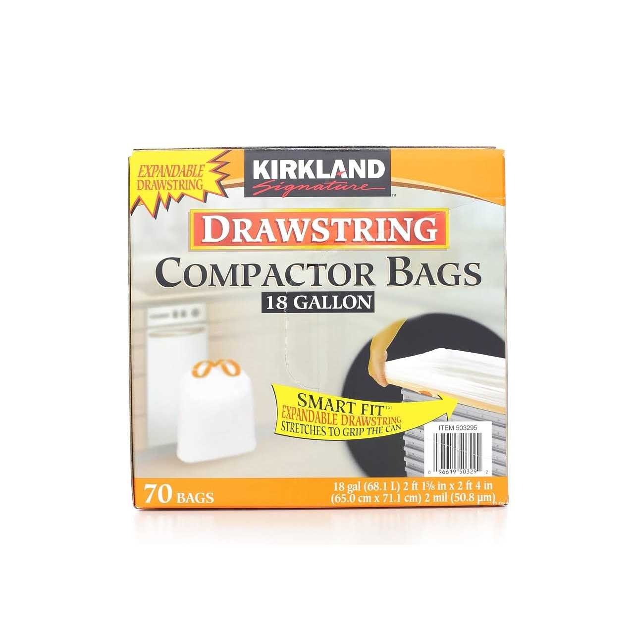 Kirkland Signature Compactor Bags 18 Gallon - Image 4
