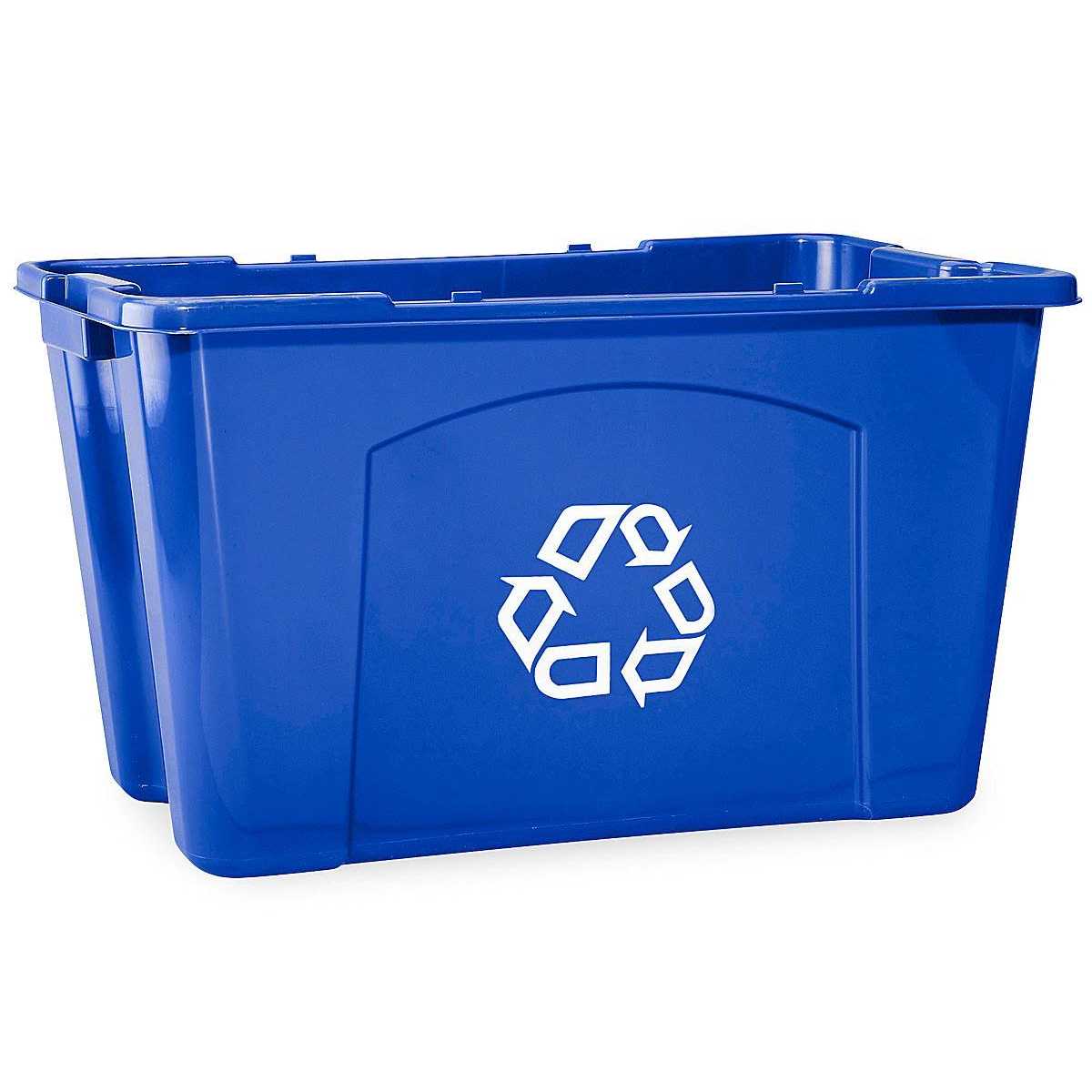 Global Industrial Curbside Recycling Bin GTRUE18-01 - Image 3