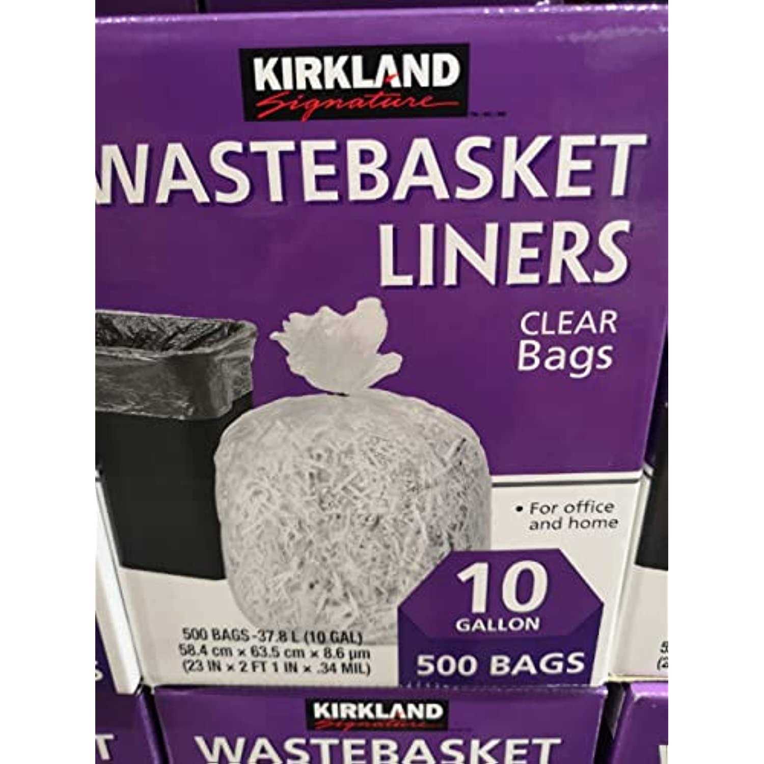Kirkland Signature 10 Gallon Wastebasket Liners - Image 3
