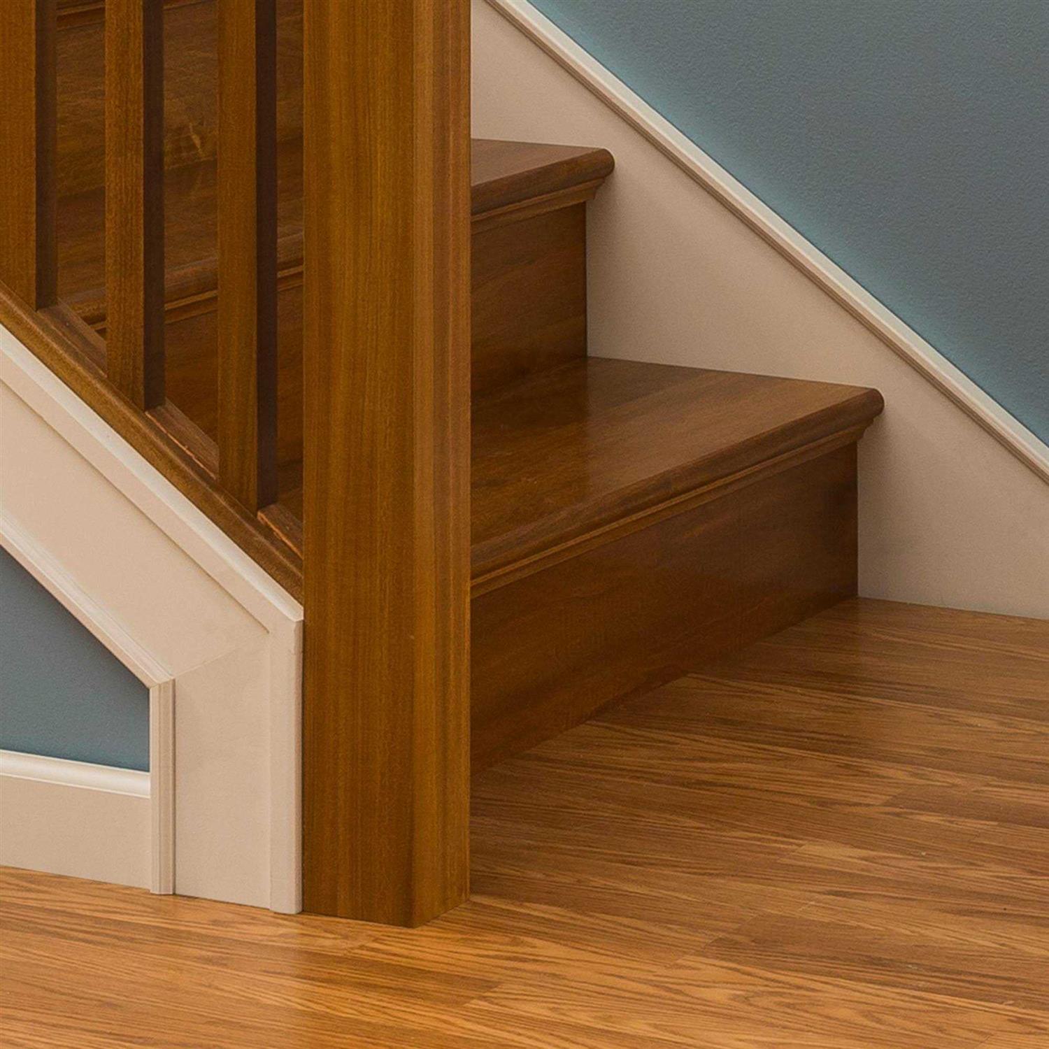 RELIABILT 11.25-in x 36-in x 1.0312-in Unfinished Red Oak No Return Stair Tread 4 1136 ETOAK - Image 2