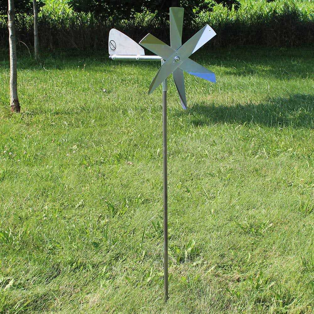 Lehman's Mole Chasing Humane Deterrent Windmill Covers 20,000 Feet Using Vibrations from Wind - Image 2