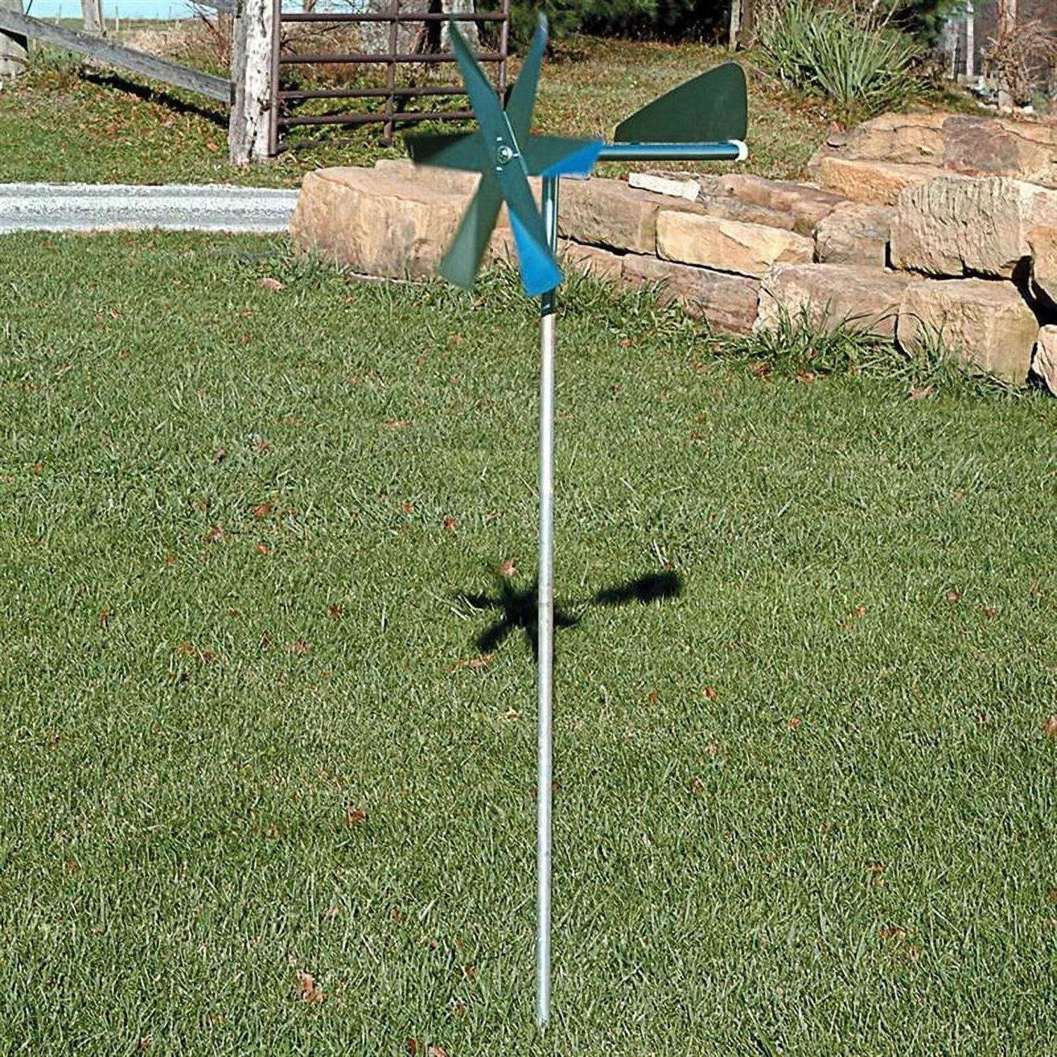 Lehman's Mole Chasing Humane Deterrent Windmill Covers 20,000 Feet Using Vibrations from Wind - Image 3