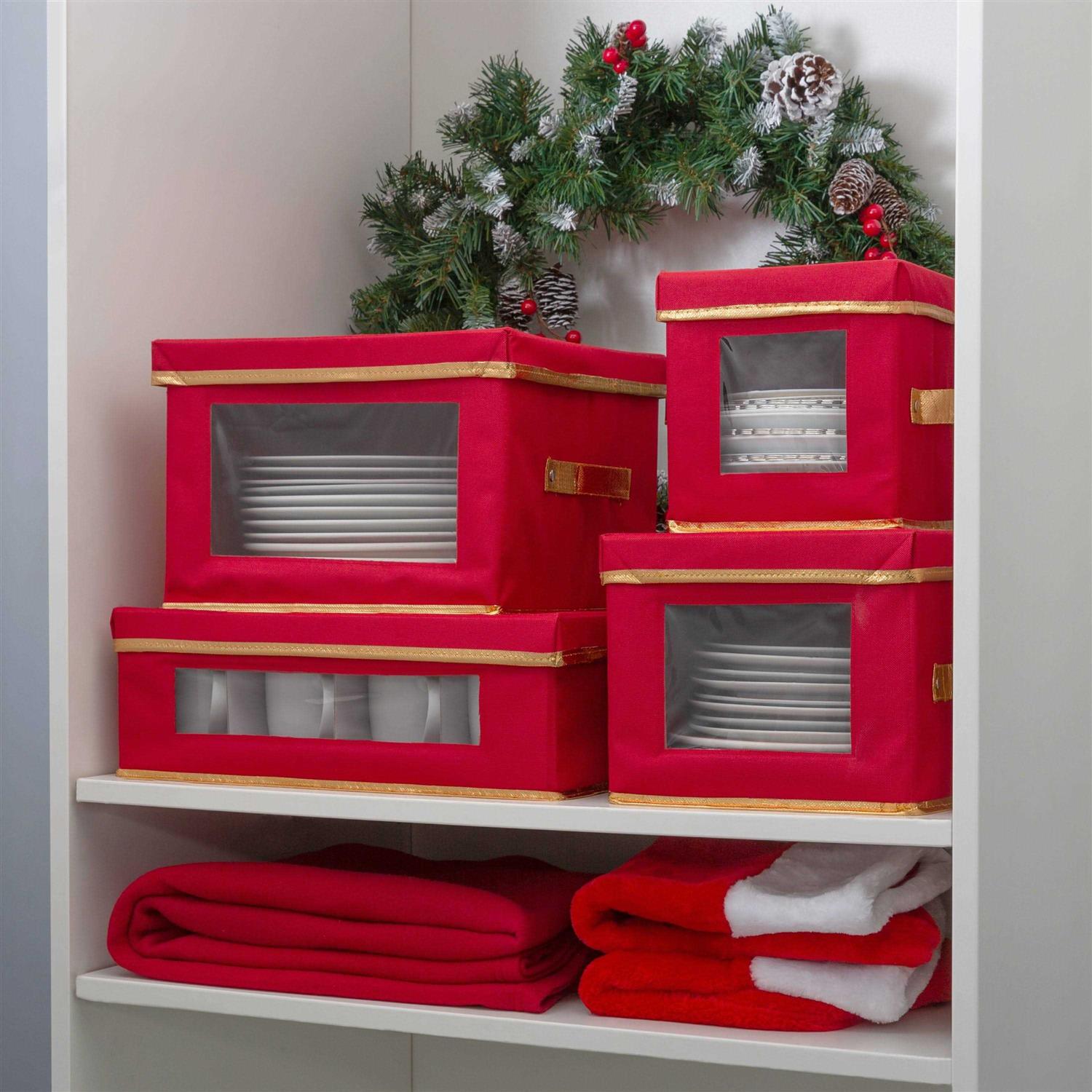 Simplify 12 Count China Mug & Cup Storage Box - Image 4