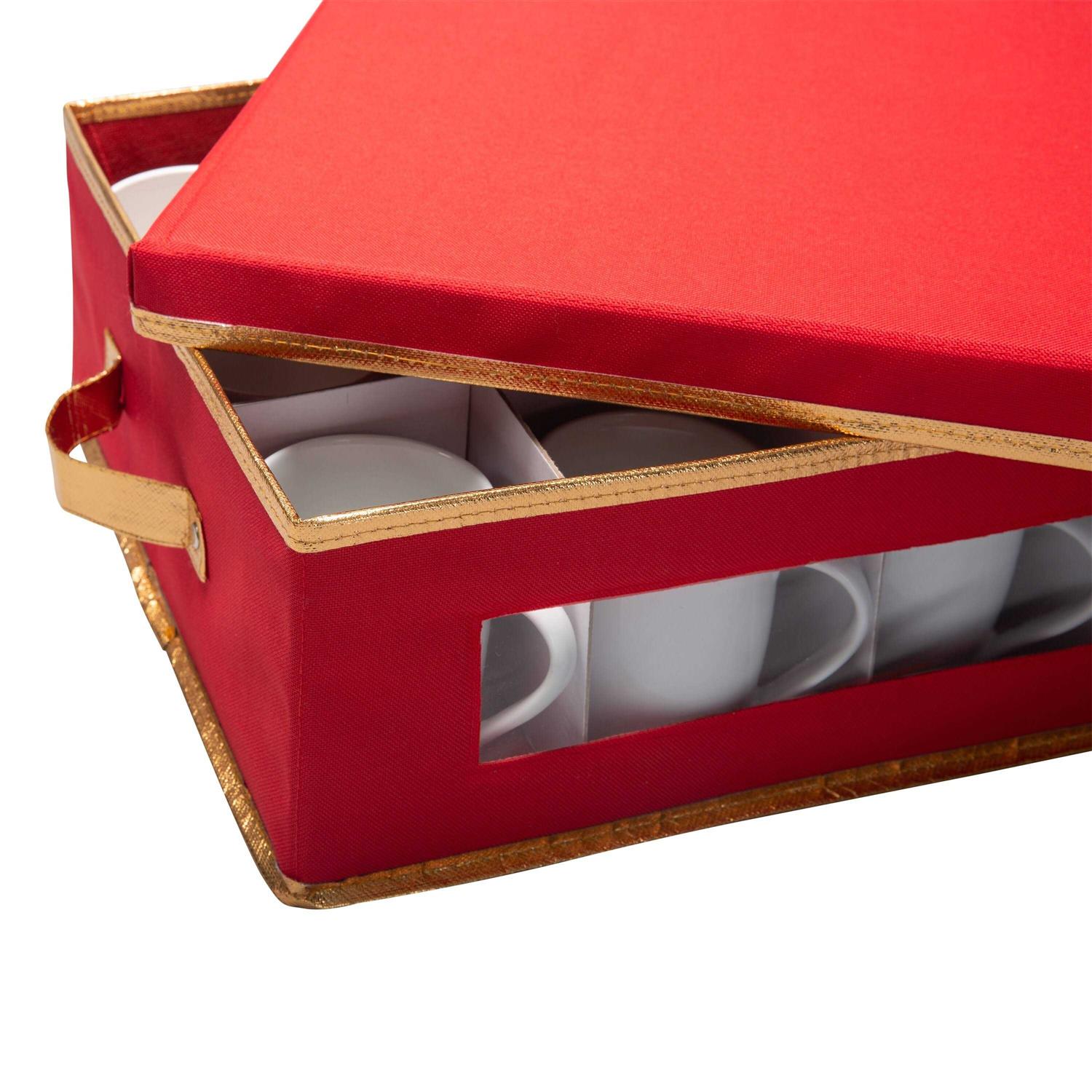 Simplify 12 Count China Mug & Cup Storage Box - Image 5
