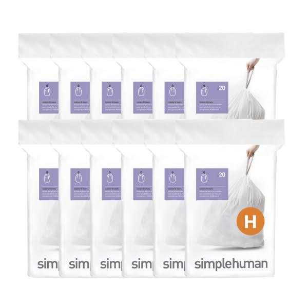 simplehuman Code R Custom Fit Drawstring Trash Bags - Image 3