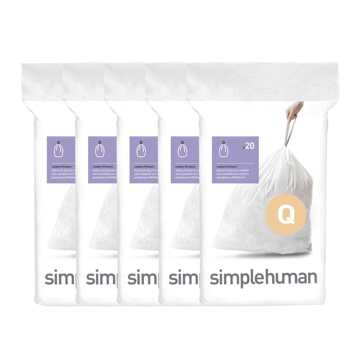 simplehuman Code Q Custom Fit Liners