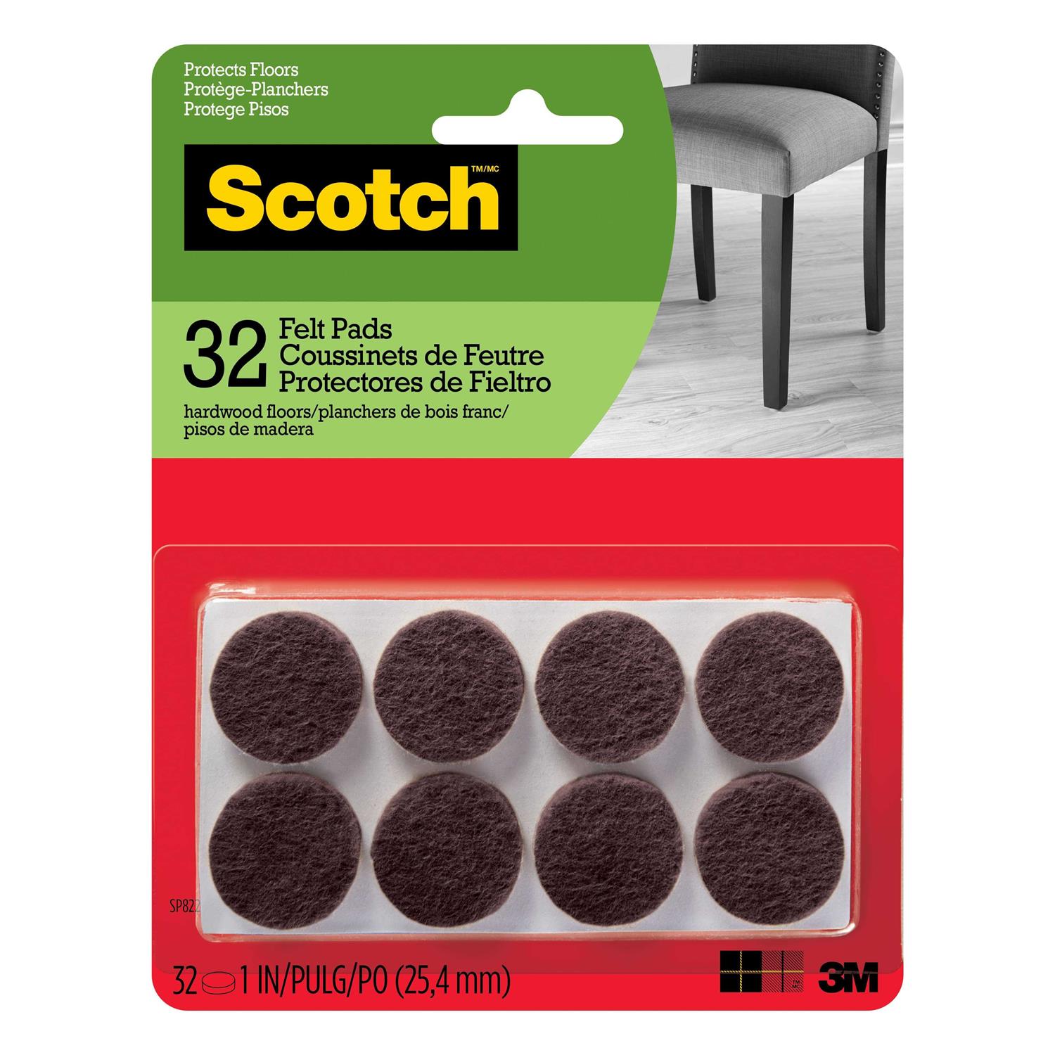 Scotch Round Felt Pads