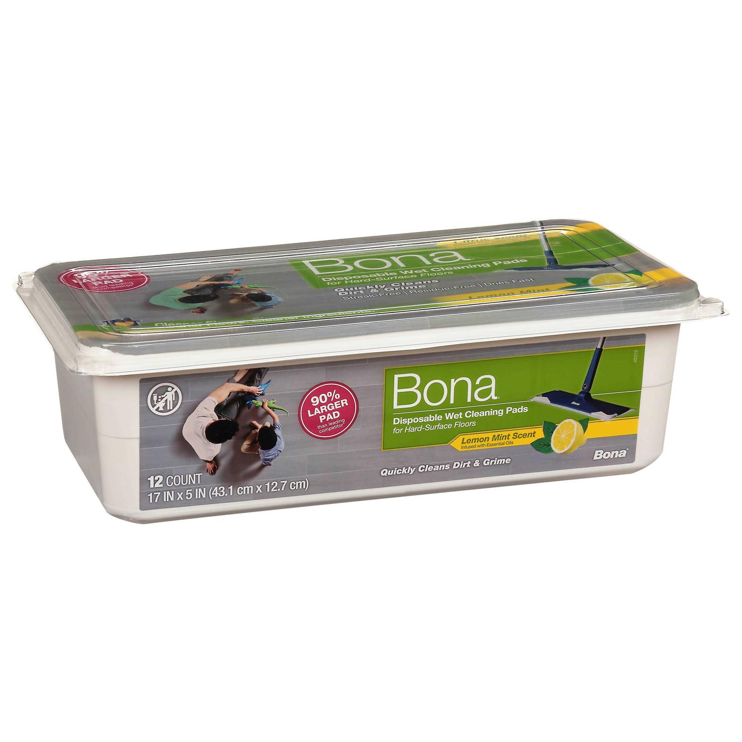 Bona Wet Cleaning Pads Disposable