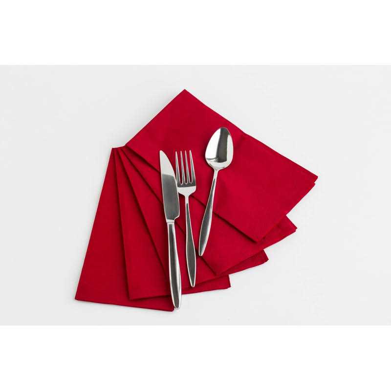 Perfectware Ply Dinner Napkin Red 2 Ply - Image 2