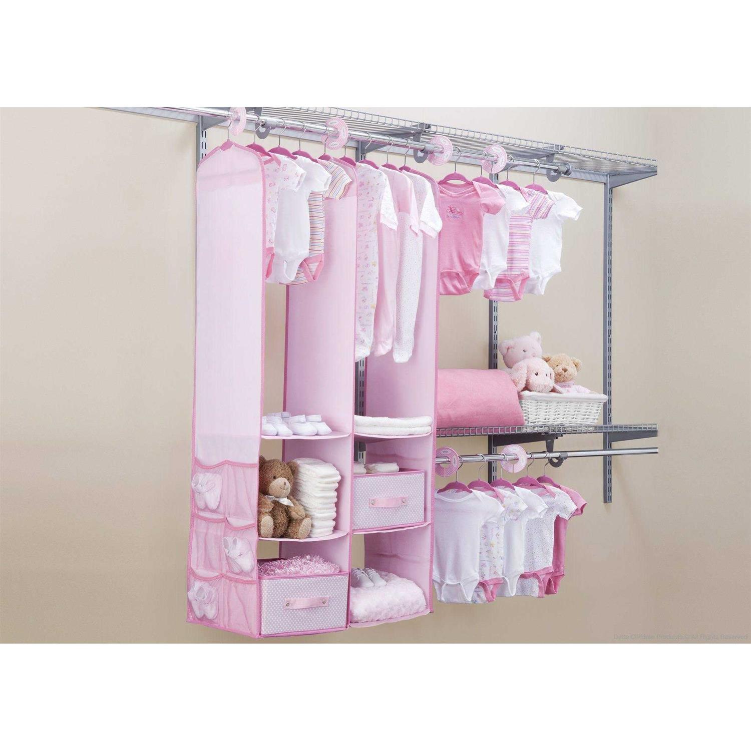 Delta Children 24 Piece Nursery Storage Set - Image 4