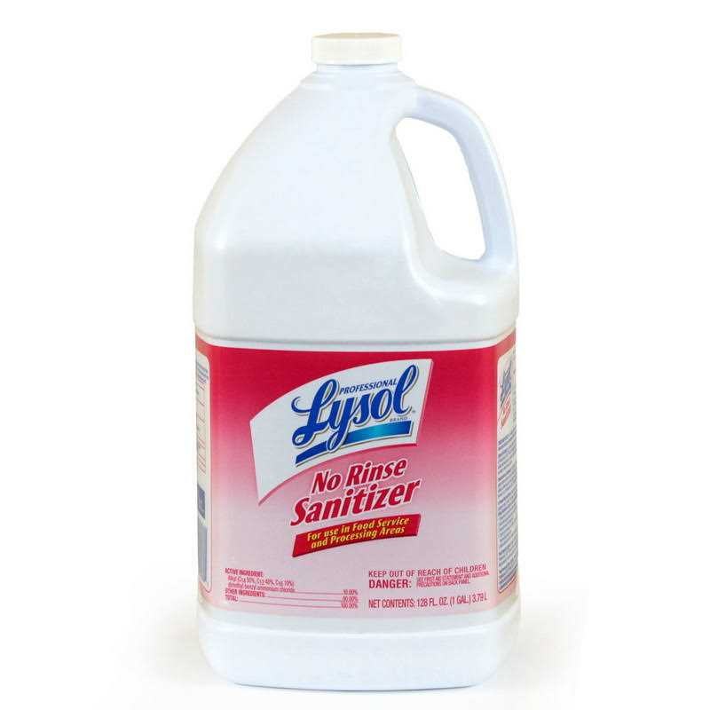 Lysol Professional No Rinse Sanitizer