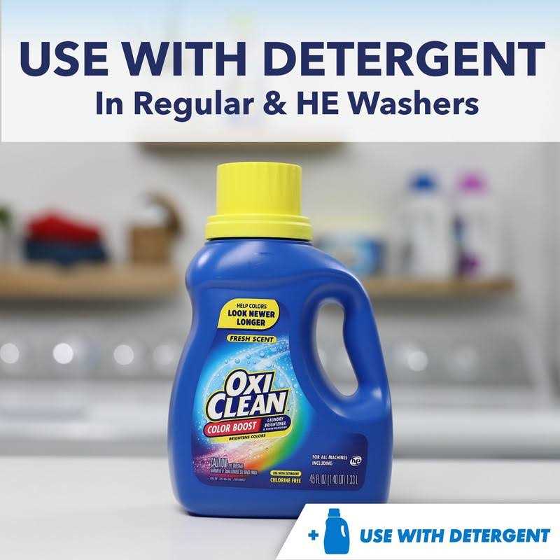 OxiClean Color Boost Brightener Stain Remover Liquid - Image 5