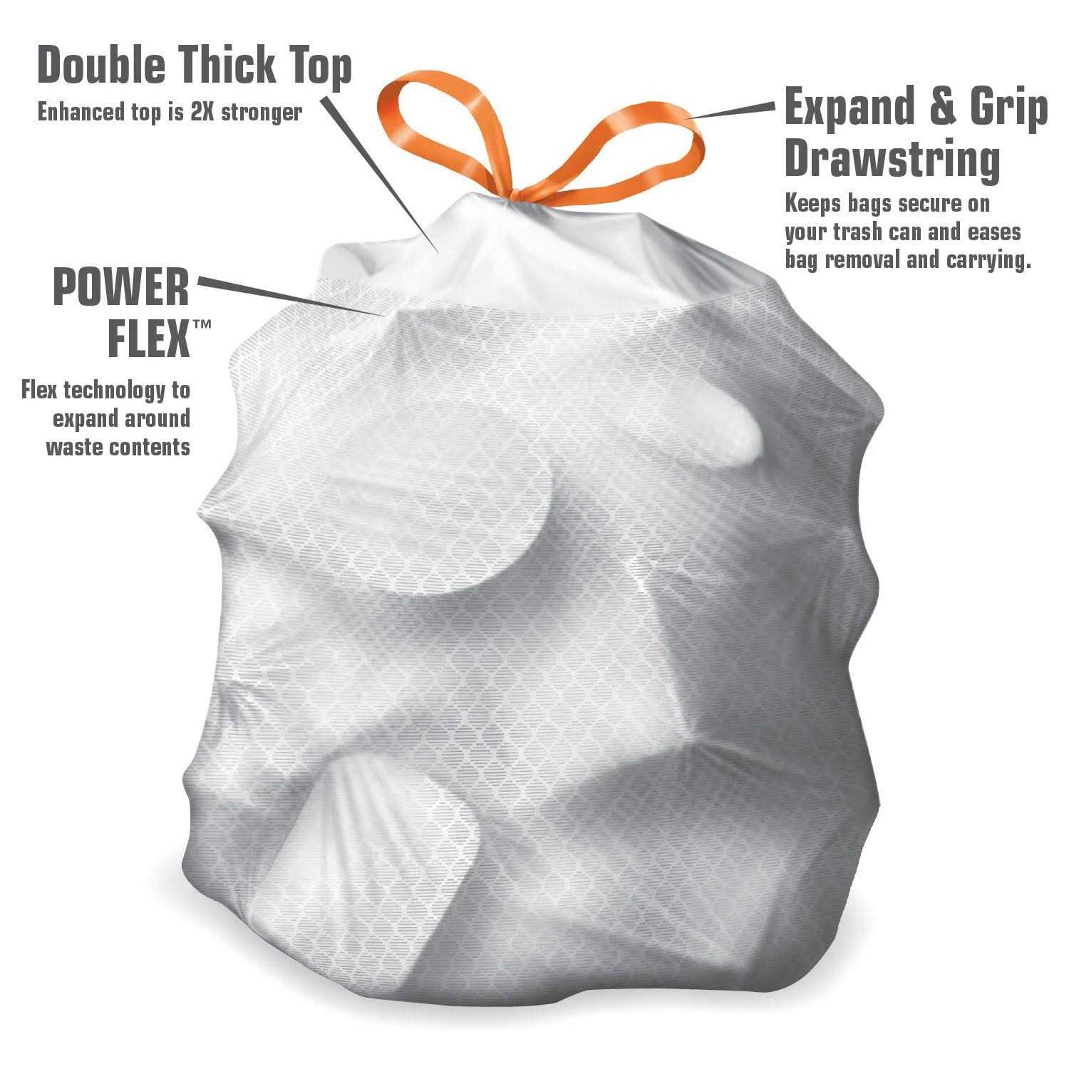 Member's Mark Power Flex Tall Kitchen Drawstring Bags - Image 4