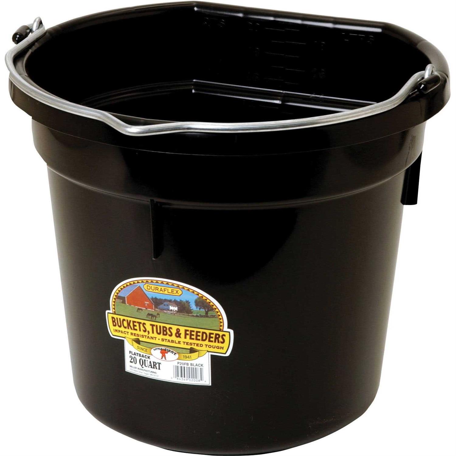 Little Giant Flat Back Plastic Bucket - Image 5