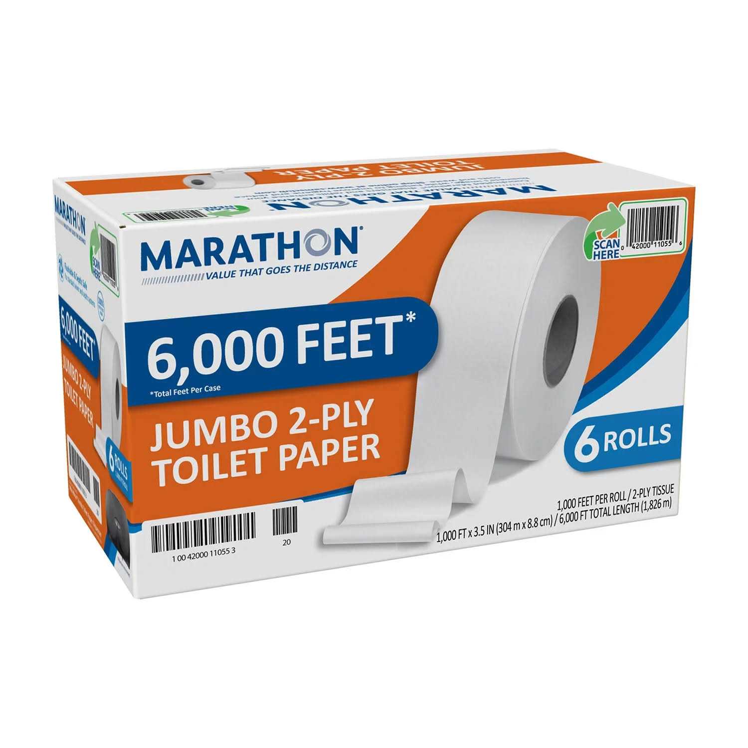 Marathon Jumbo Roll Bath Tissue