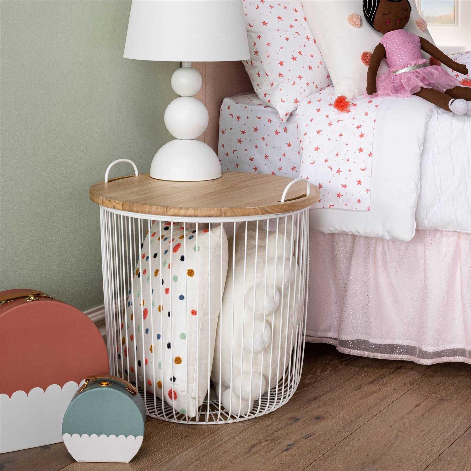 Pillowfort New Wire Storage Floor Bin - Image 5