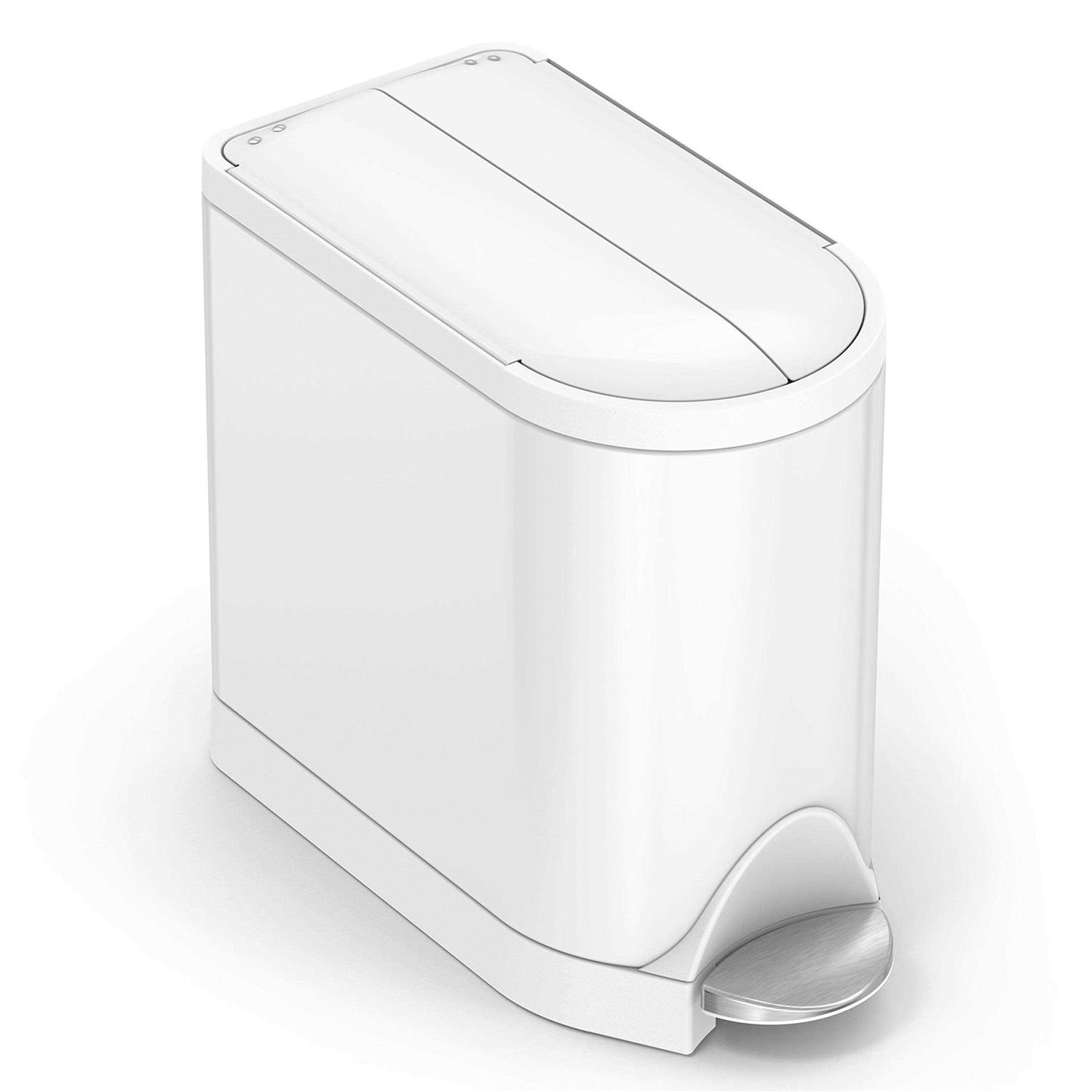 Alternative view of simplehuman Butterfly Step Trash Can