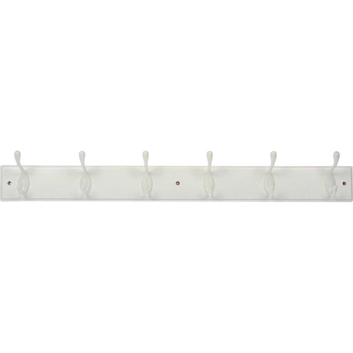 Mainstays 6-Hook 27 In. Hook Board With 45 Lb Working Capacity - Image 2