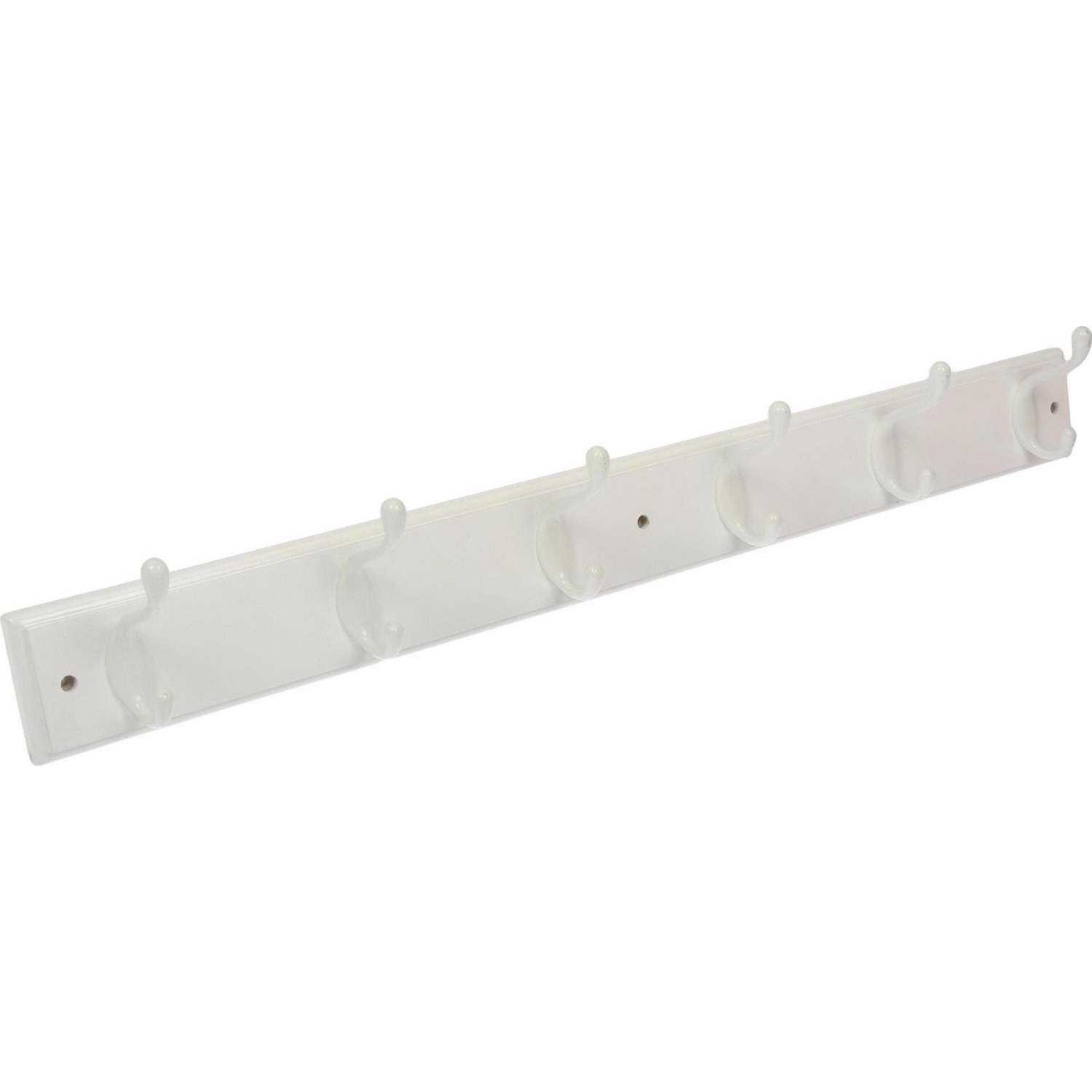 Mainstays 6-Hook 27 In. Hook Board With 45 Lb Working Capacity - Image 3