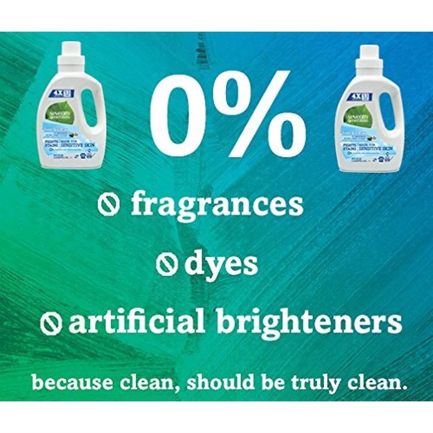 Seventh Generation Concentrated Laundry Detergent Free & Clear - Image 2