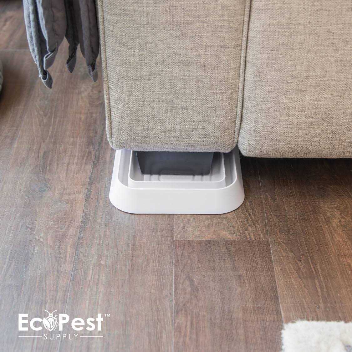 ECOPEST Bed Bug Interceptors – 4 Pack Bed Bug Blocker Interceptor Traps - Image 2