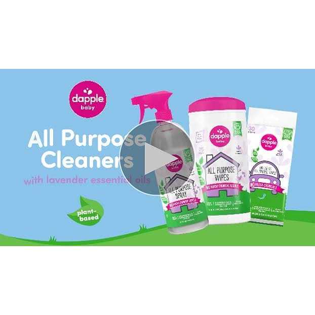 Dapple Baby All Purpose Lavender Hypoallergenic Wipes - Image 2