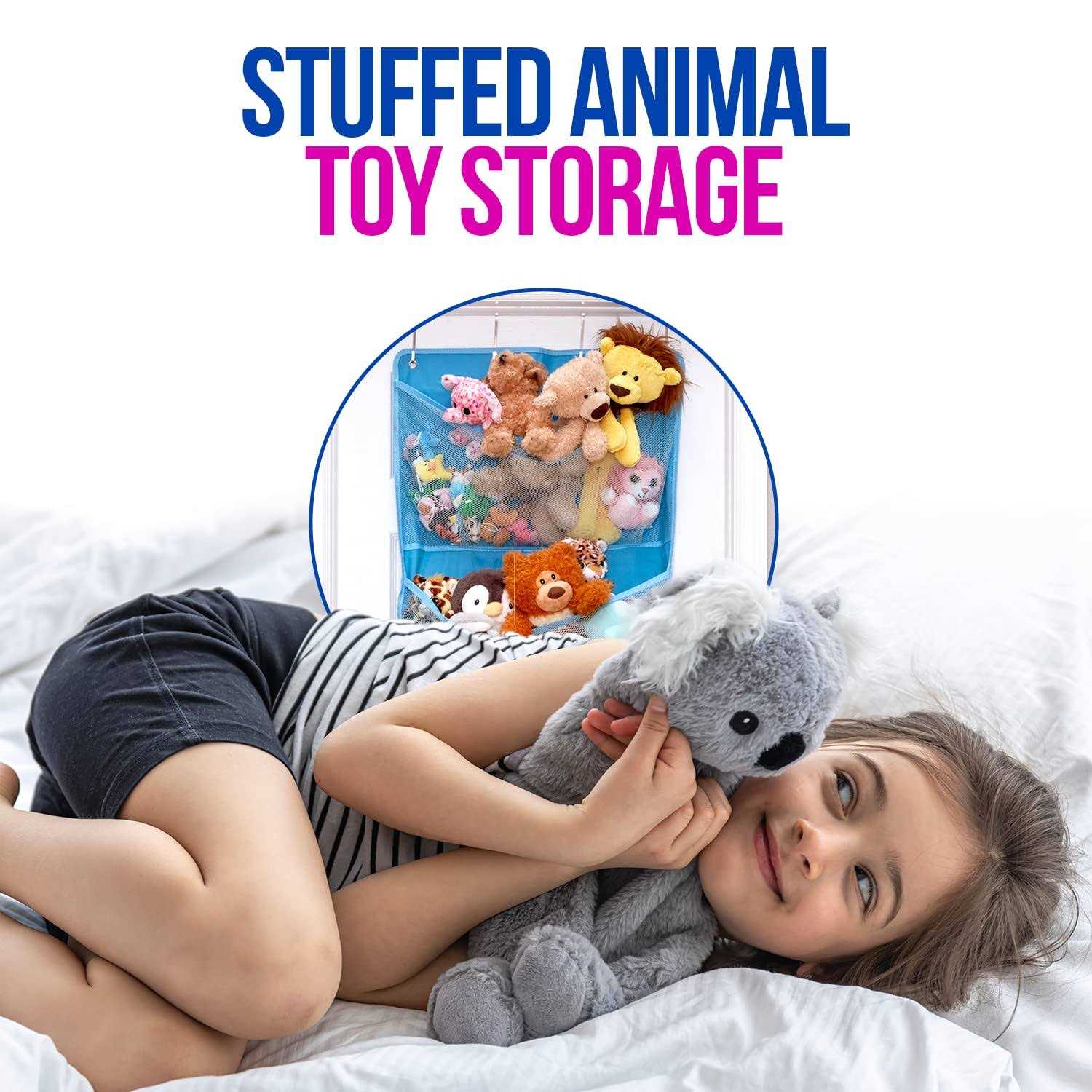 Lilly's Love Over Door Stuffed Animal Toy Storage - Image 2