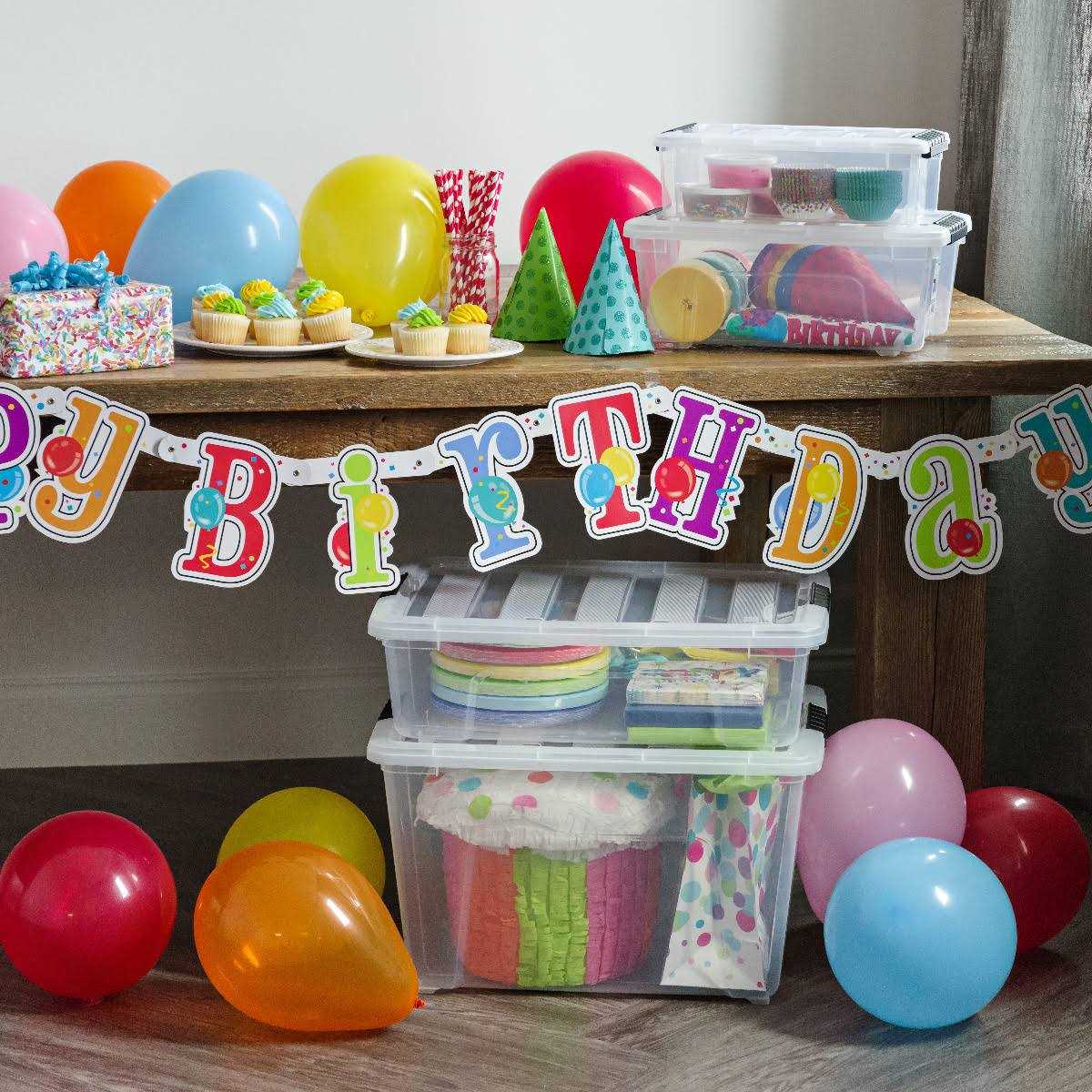 Iris USA 12 Qt Plastic Storage Box with Latches - Image 3