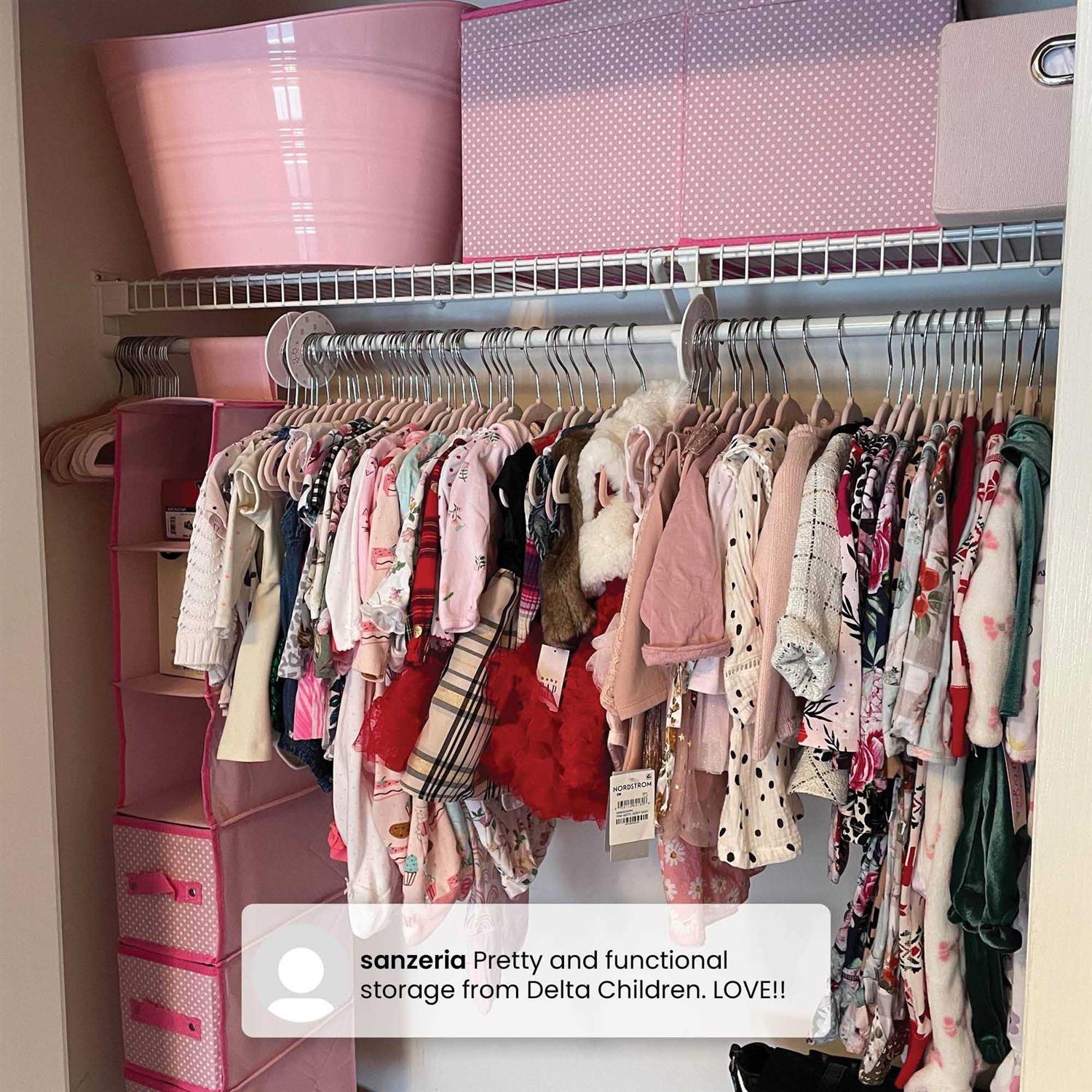 Delta Children 48 Piece Nursery Storage Set - Image 2