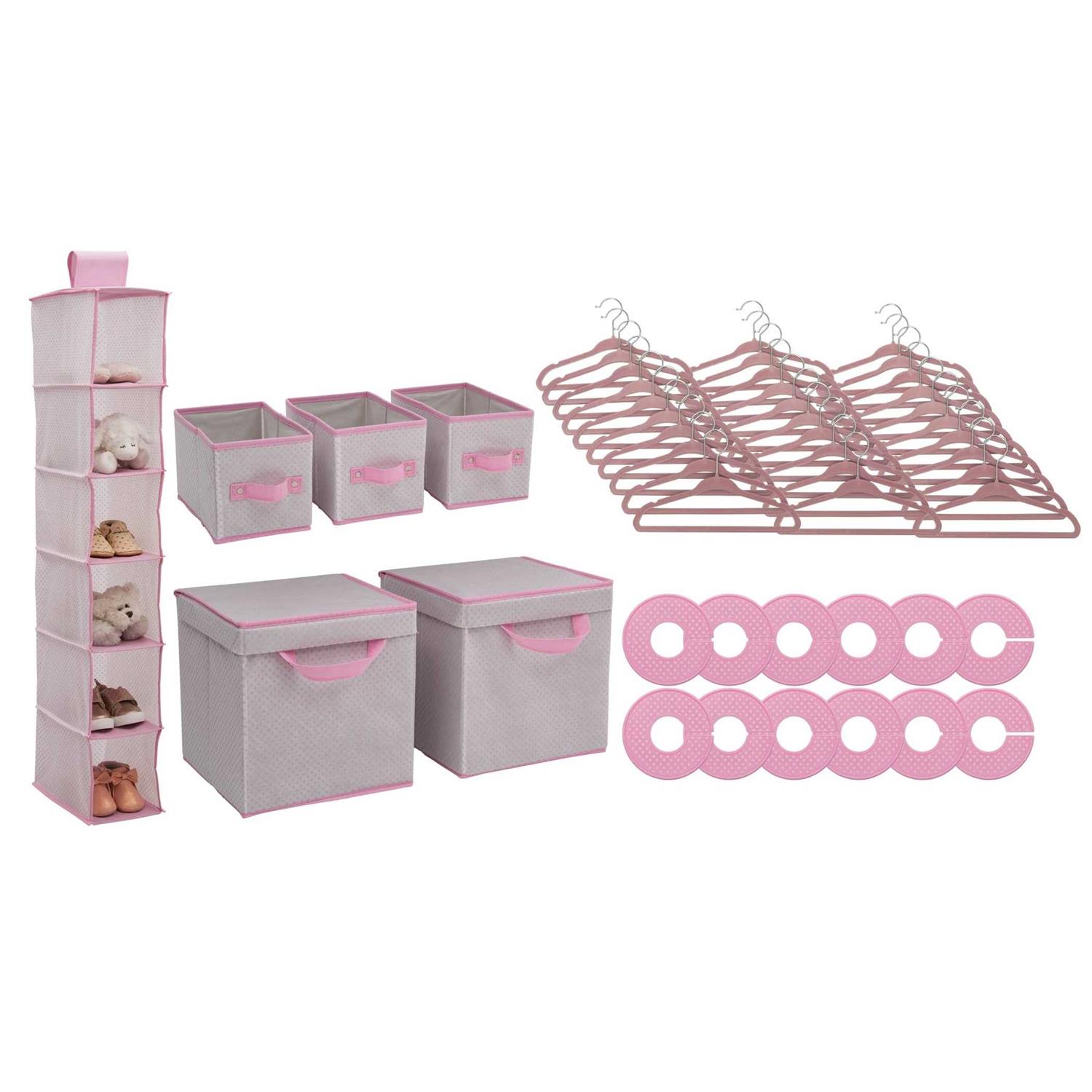 Delta Children 48 Piece Nursery Storage Set - Image 4