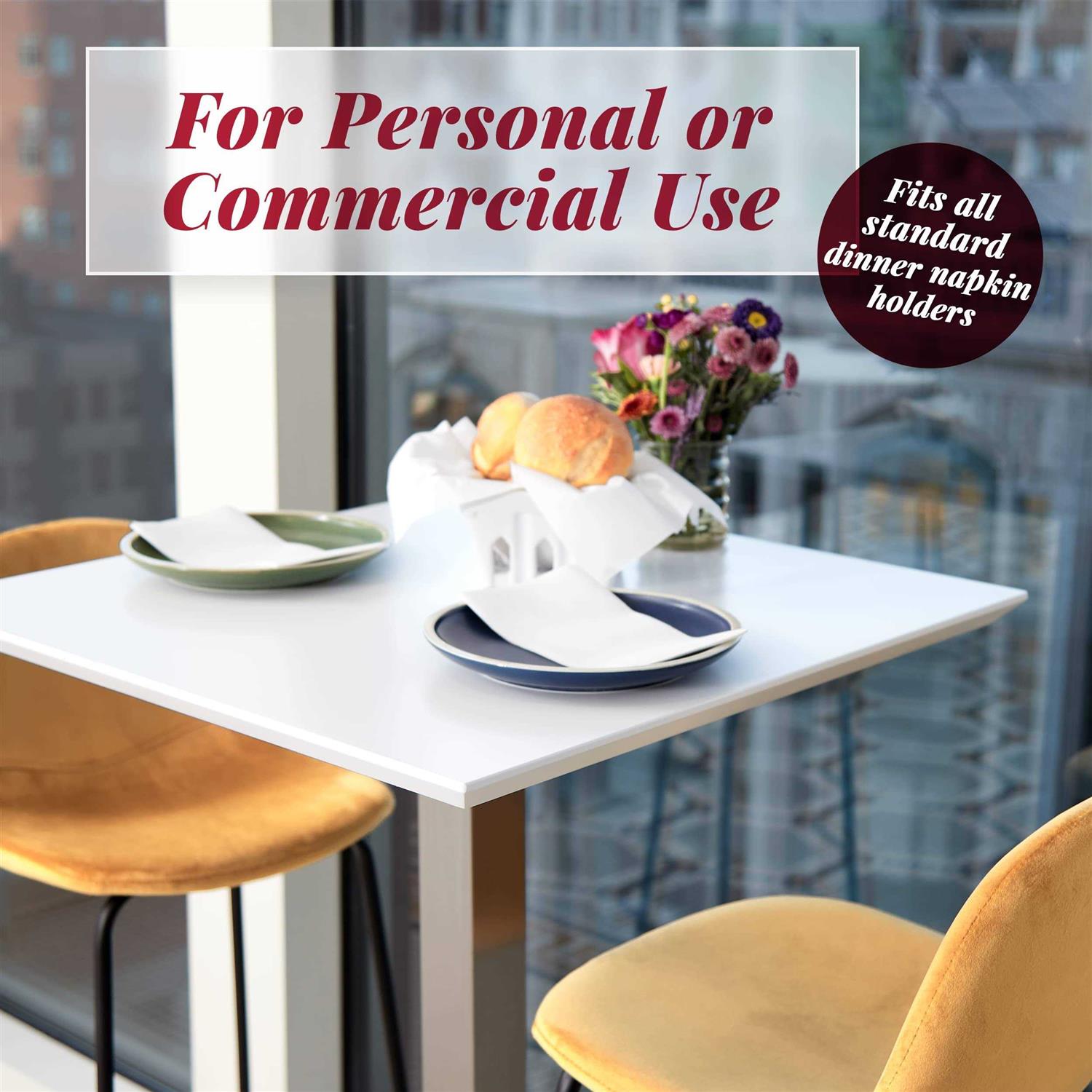 Prestee 50 Linen Feel Disposable Bathroom Napkins - Image 3